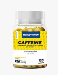 Cafeína 200mg 120 cápsulas