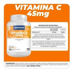 Vitamina C 45mg 120 Comprimidos